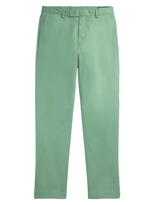 Polo Ralph Lauren Men's Jarrett Stretch-Slim-Fit Sateen Pants - Faded Mint