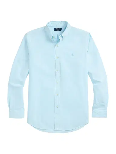 Polo Ralph Lauren Men's Classic-Fit Mineral-Dyed Oxford Shirt - Sky | Thumbnail 1