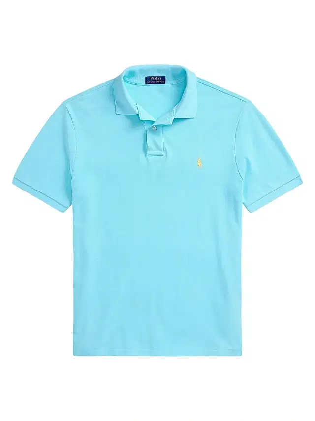 Polo Ralph Lauren Men's Classic-Fit Mesh Polo Shirt - Aqua Blue
