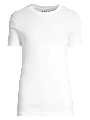 2XIST Men's Pima Cotton Crewneck Tee - White | Thumbnail 1