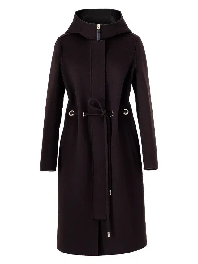 Women's Blithe Wool Coat - Coffee