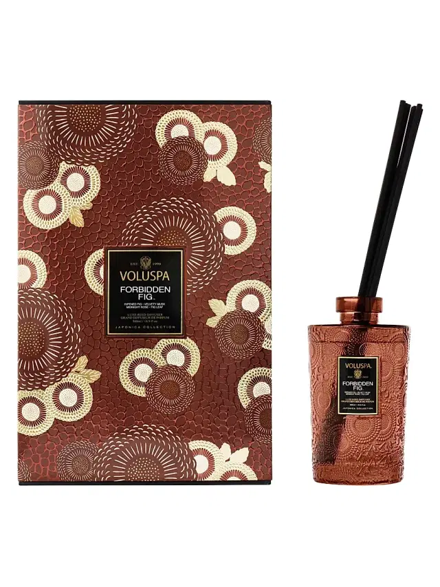 Voluspa Japonica Forbidden Fig Diffuser Set