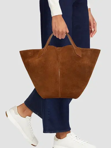 Proenza Schouler Women's Large Chelsea Suede Tote Bag | Thumbnail 3 Proenza Schouler Women's Large Chelsea Suede Tote Bag | Thumbnail 3