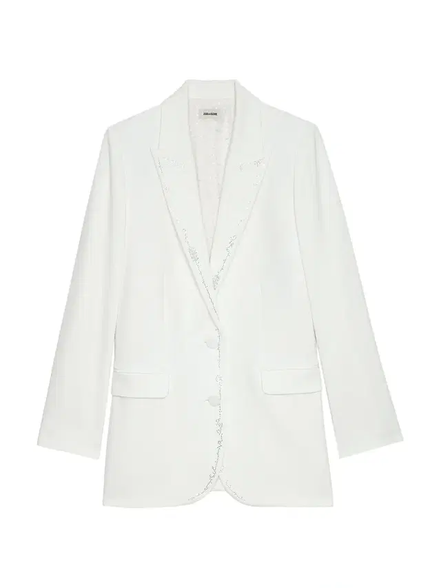Zadig & Voltaire Women's Viva Strass Embellished Peak Lapel Blazer - Judo