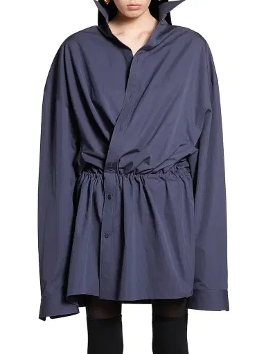 Balenciaga Women's Shirt Mini Dress | Thumbnail 3