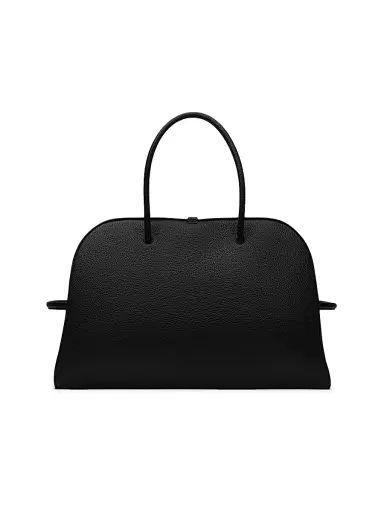 Jacquemus Women's Le Grand Turismo Leather Tote Bag - Black | Thumbnail 3
