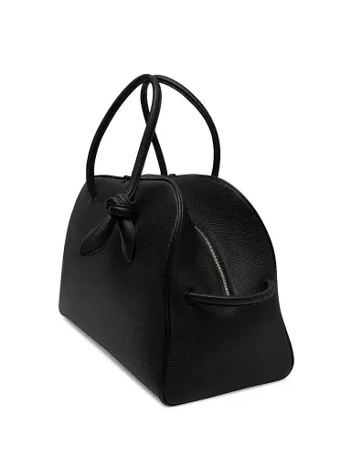 Jacquemus Women's Le Grand Turismo Leather Tote Bag - Black | Thumbnail 5