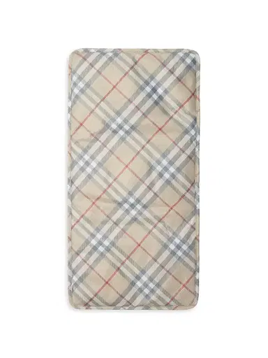 Burberry Check Diaper Pouch - Pale Stone Check | Thumbnail 4