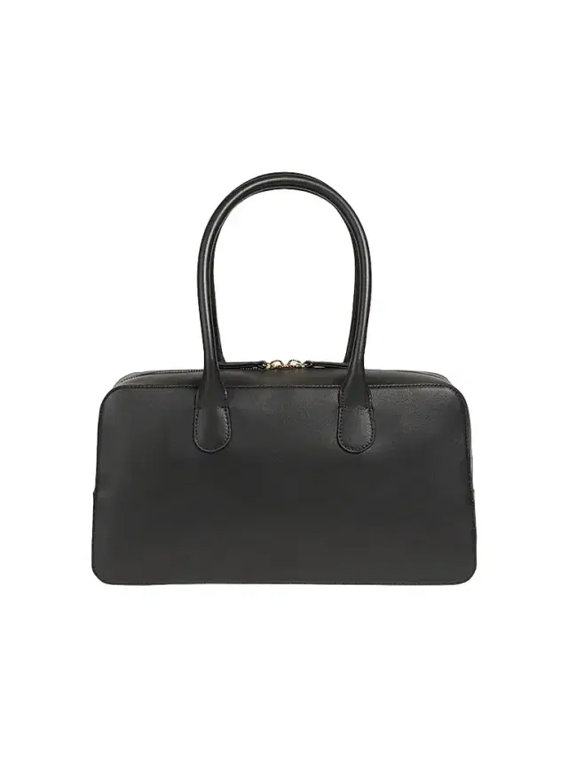 Women's Jeru Leather Top Handle Bowler Bag - Black