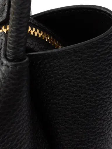 Prada Women's Flou Small Leather Shoulder Bag - Black | Thumbnail 6 Prada Women's Flou Small Leather Shoulder Bag - Black | Thumbnail 6