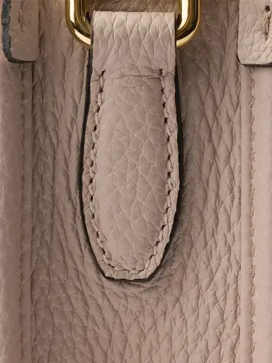 Prada Women's Mini Leather Shoulder Bag - Beige | Thumbnail 5 Prada Women's Mini Leather Shoulder Bag - Beige | Thumbnail 5