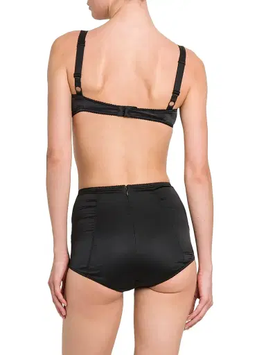 Dolce & Gabbana Women's Silk Satin Semi-Padded Bra - Black - Size Large | Thumbnail 5 Dolce & Gabbana Women's Silk Satin Semi-Padded Bra - Black - Size Large | Thumbnail 5