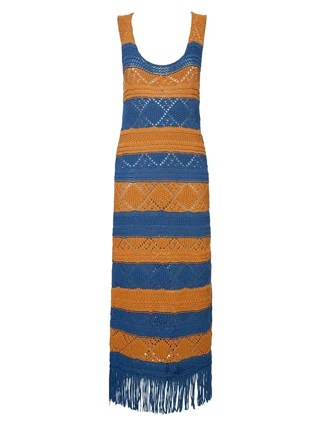 La DoubleJ Women's The Yarn Dress - Solid Blue Petrol
