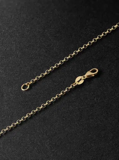 Foundrae Gold Diamond Pendant Necklace - Men | Thumbnail 3 Foundrae Gold Diamond Pendant Necklace - Men | Thumbnail 3