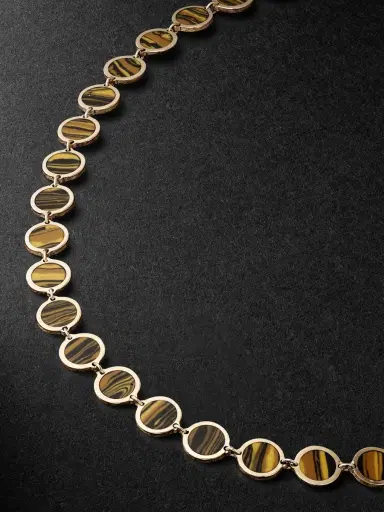 JIA JIA Gold Tiger's Eye Bracelet - Men | Thumbnail 4 JIA JIA Gold Tiger's Eye Bracelet - Men | Thumbnail 4