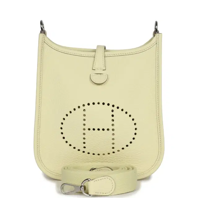 hermes Hermes Evelyne TPM Jaune Milton Clemence Palladium Hardware