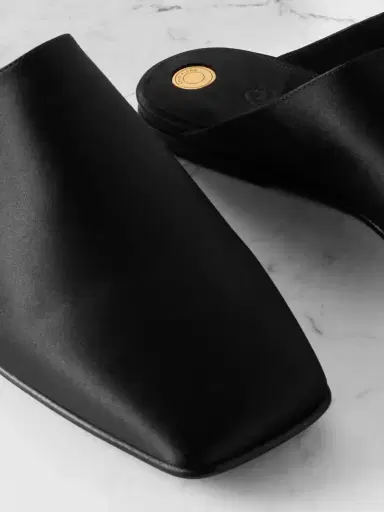 Loro Piana Alba Satin Slippers | Thumbnail 4 Loro Piana Alba Satin Slippers | Thumbnail 4