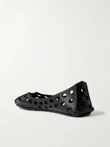 Alaïa Perforated Leather Ballet Flats | Thumbnail 3 Alaïa Perforated Leather Ballet Flats | Thumbnail 3