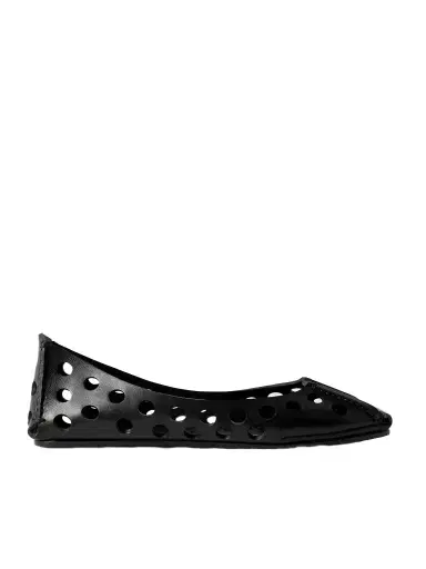 Alaïa Perforated Leather Ballet Flats | Thumbnail 1 Alaïa Perforated Leather Ballet Flats | Thumbnail 1