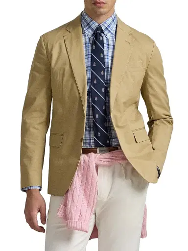 Polo Ralph Lauren Men's Classic Fit Plaid Poplin Shirt - Blue Multi | Thumbnail 6 Polo Ralph Lauren Men's Classic Fit Plaid Poplin Shirt - Blue Multi | Thumbnail 6