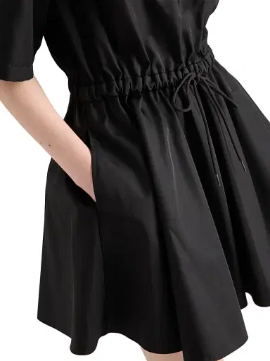 Prada Women's Short-sleeved Re-Nylon Dress | Thumbnail 5 Prada Women's Short-sleeved Re-Nylon Dress | Thumbnail 5