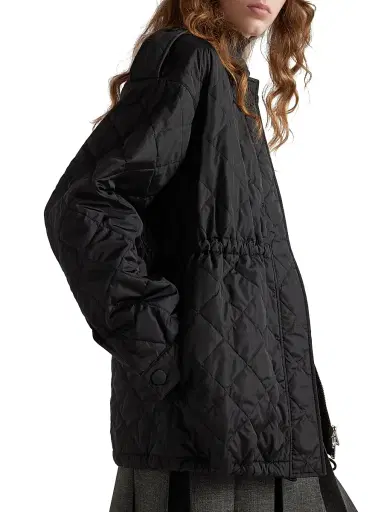 Prada Women's Lightweight Re-Nylon Blouson Jacket | Thumbnail 3