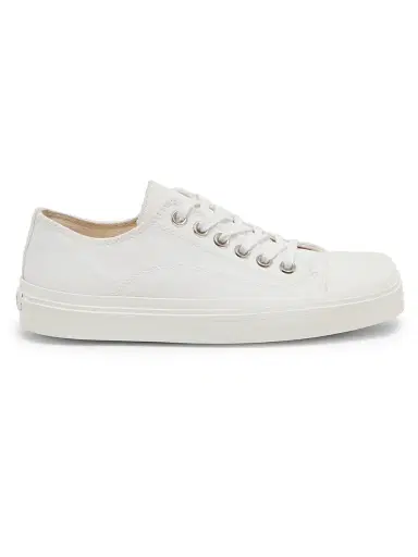MOSCHINO Women's Edge Canvas Low-Top Sneakers | Thumbnail 1 MOSCHINO Women's Edge Canvas Low-Top Sneakers | Thumbnail 1