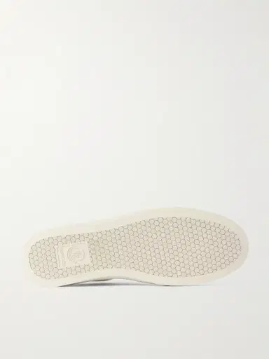 Moncler Monclub Leather Slip-On Sneakers - Men | Thumbnail 3 Moncler Monclub Leather Slip-On Sneakers - Men | Thumbnail 3