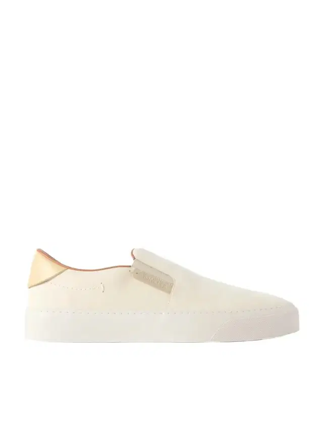 Moncler Monclub Leather Slip-On Sneakers - Men