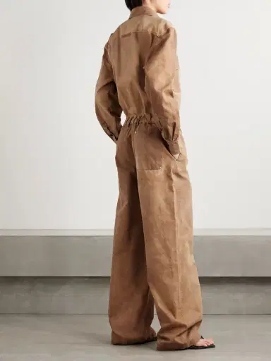 Stella McCartney Washed Organic Cotton-canvas Jumpsuit | Thumbnail 3 Stella McCartney Washed Organic Cotton-canvas Jumpsuit | Thumbnail 3