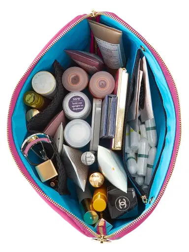 KUSSHI Women's Vacationer Makeup Bag - Hot Pink Teal | Thumbnail 2
