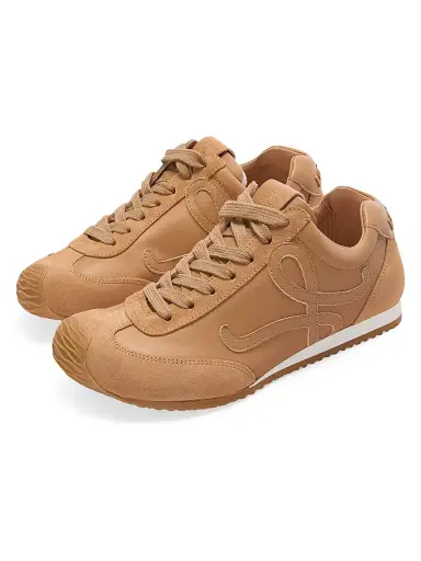 Loewe Women's Ballet Runner 2.0 Leather Sneakers | Thumbnail 2