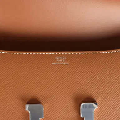 HERMÈS Hermes Constance Elan Gold Epsom Palladium Hardware | Thumbnail 8