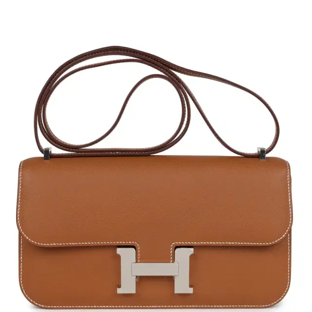 hermes Hermes Constance Elan Gold Epsom Palladium Hardware