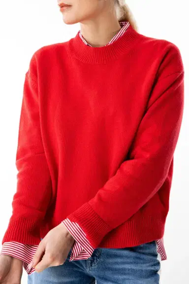 TWP Boy Crewneck - Tomato | Thumbnail 3
