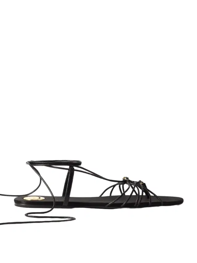 Babylone Logo-embellished Leather Sandals