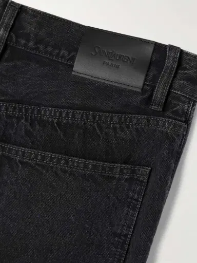 Saint Laurent 90s Baggy High-rise Wide-leg Jeans | Thumbnail 6