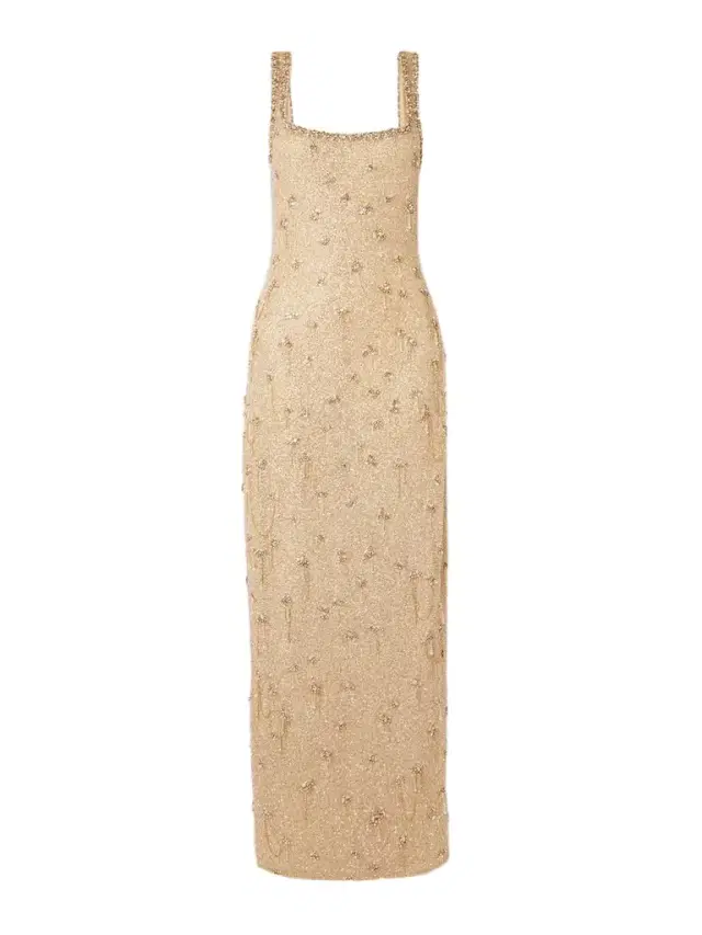Athena Embellished Beaded Tulle Gown Athena Embellished Beaded Tulle Gown