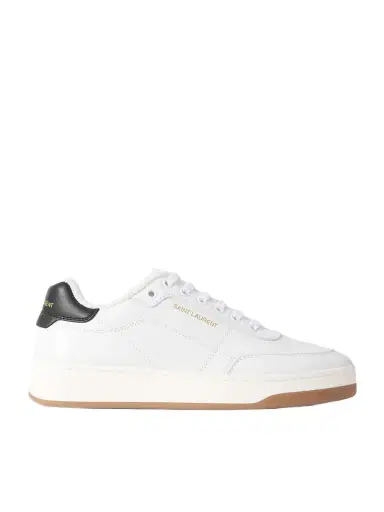 Saint Laurent Sl/61 Logo-print Leather Sneakers | Thumbnail 1 Saint Laurent Sl/61 Logo-print Leather Sneakers | Thumbnail 1