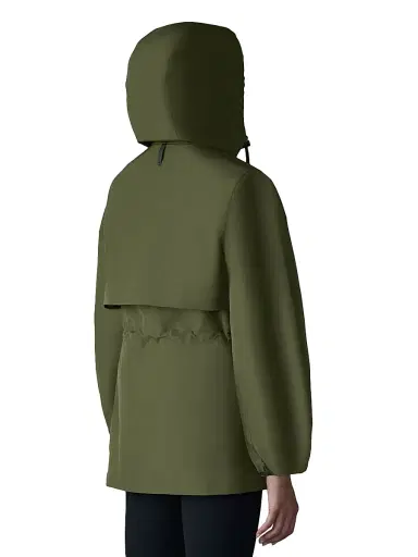 Mackage Women's Kalea-Z Rain Jacket - Light Military Navy | Thumbnail 5