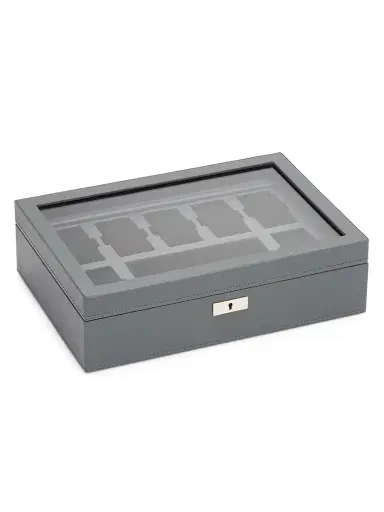Wolf Howard Watch Box - Grey | Thumbnail 2