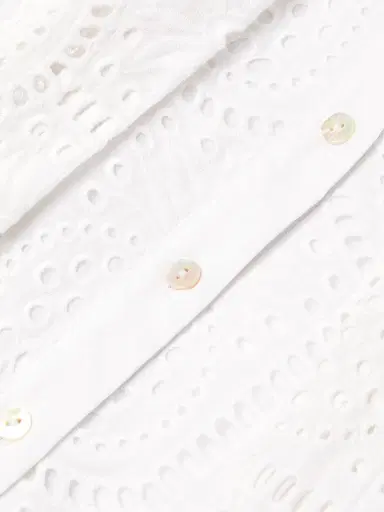 Lilly Pulitzer Women's Cotton Tie-Waist Puff-Sleeve Minidress | Thumbnail 6 Lilly Pulitzer Women's Cotton Tie-Waist Puff-Sleeve Minidress | Thumbnail 6