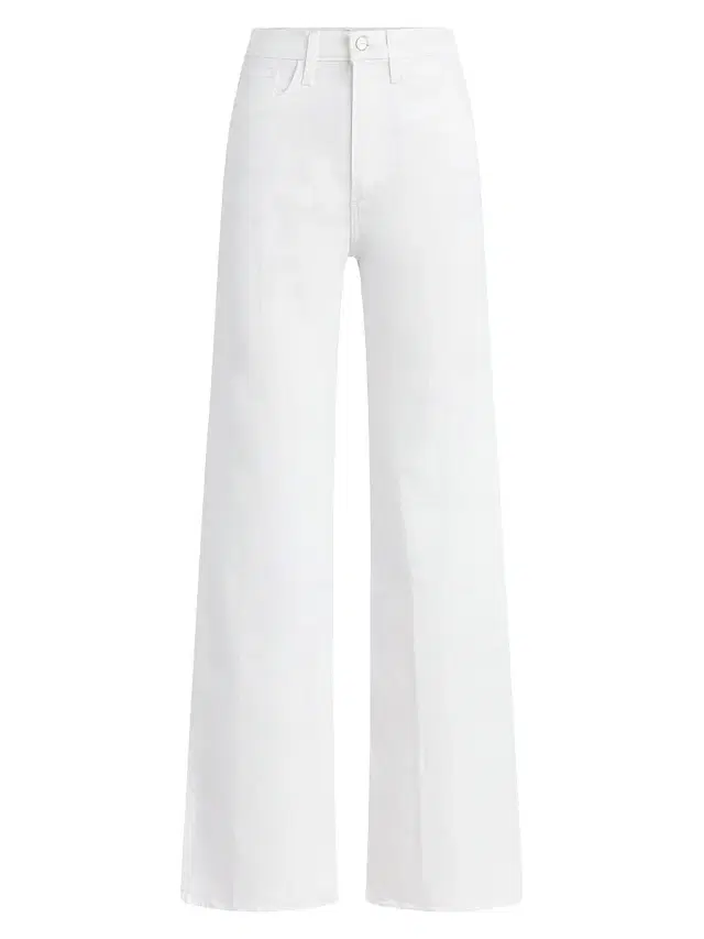 Women's Petite Mia Wide-Leg Jeans - White