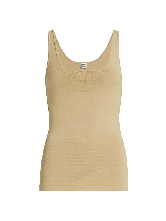 Women's Stretch Jersey Scoopneck Tank - Desert