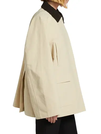 TOTEME Women's Summer Country Wax Cotton Jacket | Thumbnail 4 TOTEME Women's Summer Country Wax Cotton Jacket | Thumbnail 4