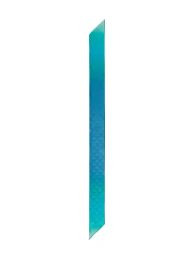Prada Women's Skinny Printed Silk Twill Rectangular Scarf - Blue | Thumbnail 2