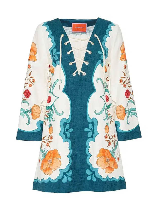 La DoubleJ Women's The Tunic Mini Placee - Morpheus Placee Orange