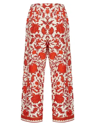 La DoubleJ Women's Drawstring Pants - Dragonflower Mini Red - Size XS | Thumbnail 2 La DoubleJ Women's Drawstring Pants - Dragonflower Mini Red - Size XS | Thumbnail 2