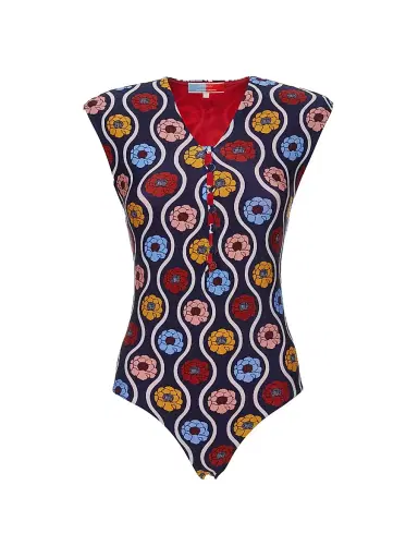 La DoubleJ Women's Tutto Suit - Whitsun Mini Blue | Thumbnail 1