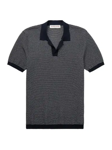 Orlebar Brown Roddy Waffle-Knit Polo Shirt - Men | Thumbnail 1 Orlebar Brown Roddy Waffle-Knit Polo Shirt - Men | Thumbnail 1